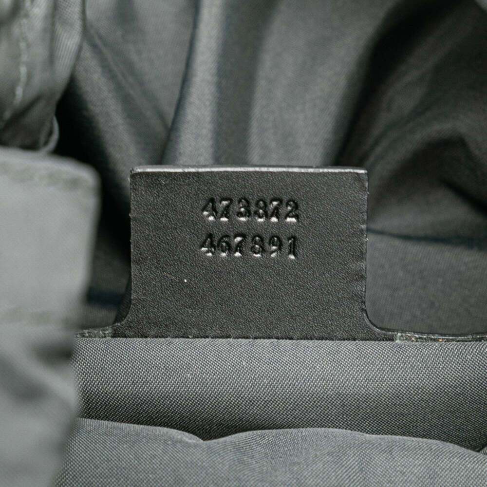 GUCCI Authentic Black Leather Backpack - Picture 9 of 9
